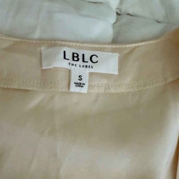 LBLC the Label Revolve Long Ivory Dress - Small - New - Picture 4 of 7